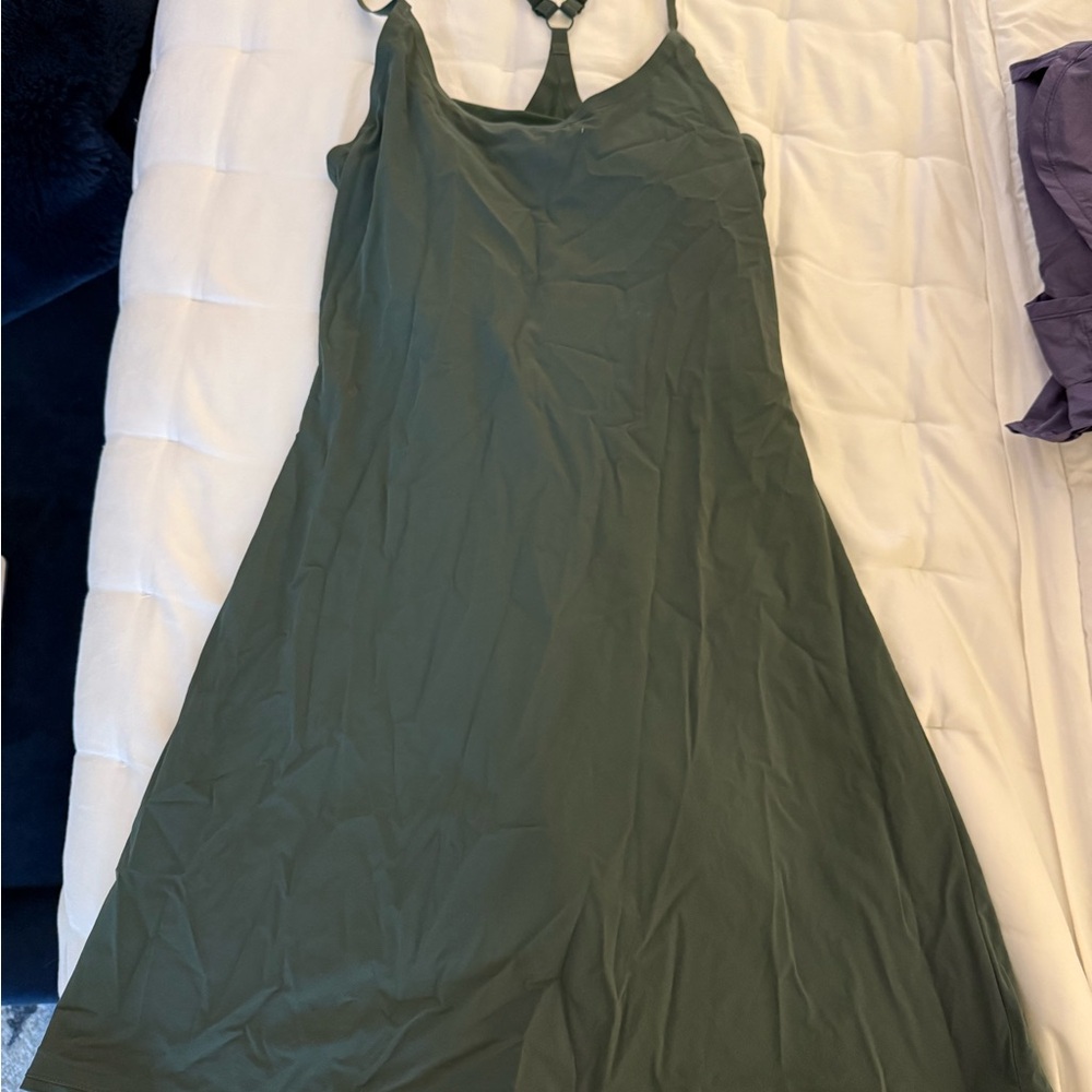 Outdoor Voices Green Dress